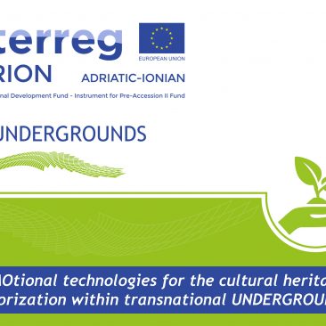 Emotional technologies for the cultural heritage valorisation within cross-border undergrounds
